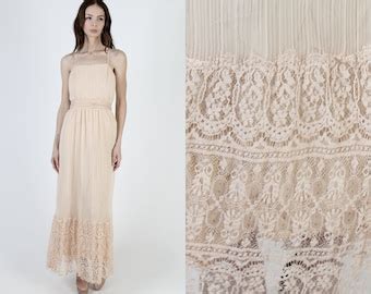 Nude Sheer Dress Etsy