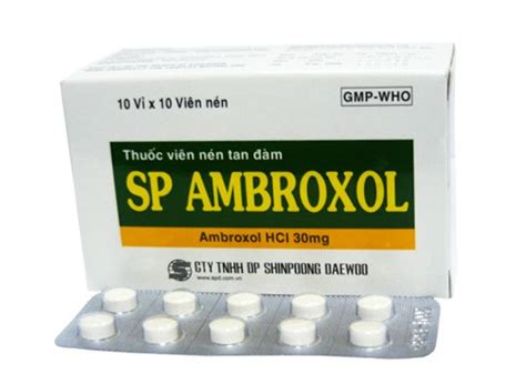 Sp Ambroxol Là Thuốc Gì Vinmec