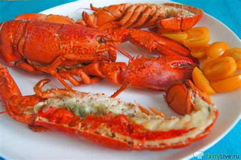 Омары с чесночным маслом | Вкусные рецепты Shrimp, Cooking Recipes ...