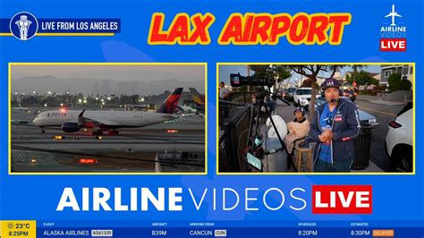 LIVE Los Angeles LAX Airport Plane Spotting LIVE Plane Spotting