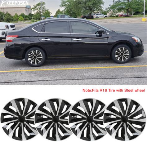 For Nissan Sentra Hubcaps Wheel Cover Hub Caps Fit R