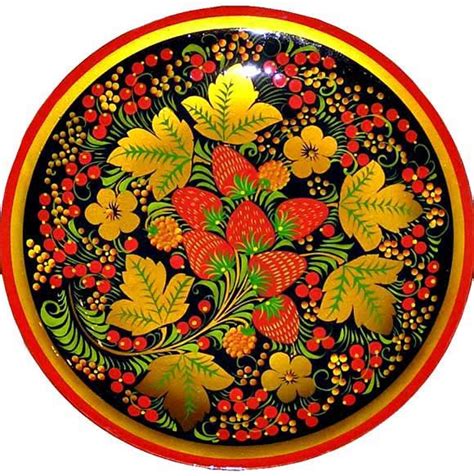 Русские народные росписи: Мезенская, городецкая, жостовская, хохломская ...