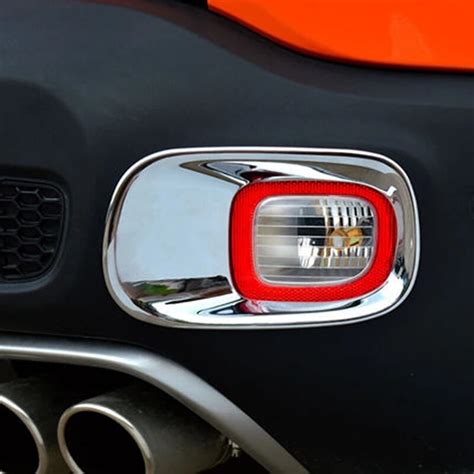 Fit For Jeep Renegade Abs Chrome Tail Fog Light Lamp