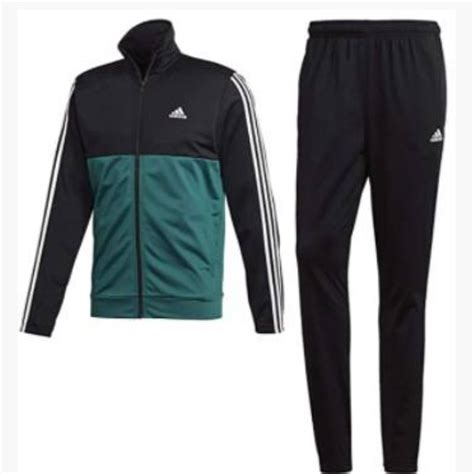 Adidas Cy2303 Track Suit Green Business Ts