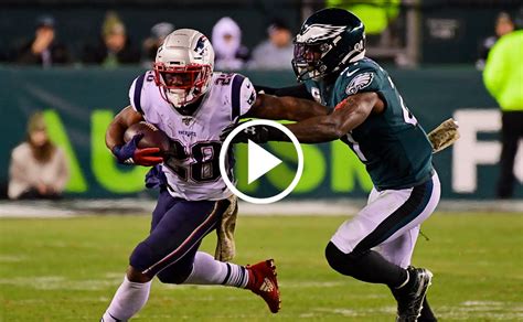 Dónde Ver Online New England Patriots Vs Philadelphia Eagles En Vivo