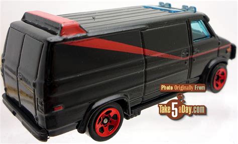 Take Five A Day Blog Archive Hot Wheels A Team Van