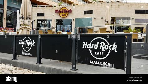 The Exterior Of Hard Rock Cafe Of Mallorca Stock Photo Alamy