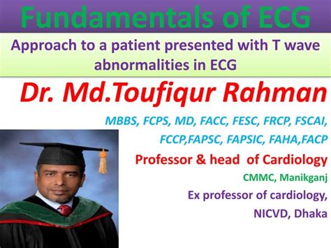 Approach to a patient with T wave abnormality in ECG | PPT