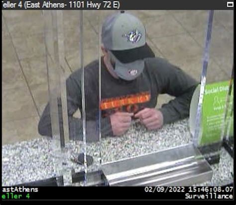 Athens Police Looking For Suspect In Wednesday Bank Robbery Attempt