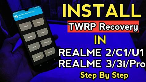 REALME 2 C1 Install TWRP Step By Step Full Tutorial Hindi YouTube