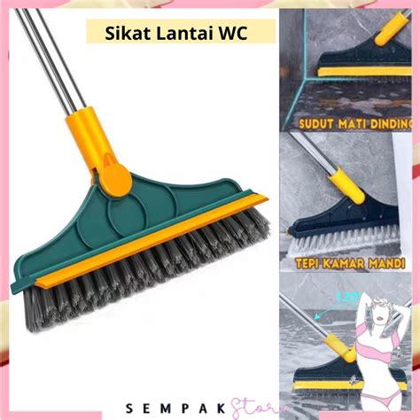 Jual Ss Sikat Lantai Wc Kamar Mandi In Wiper Sikat Pembersih Putar