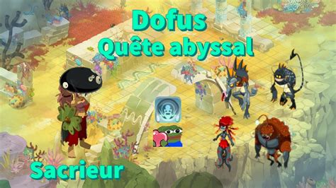 Un Sacrieur Au Fond De L Eau Dofus Strat Gie En Trithon R El Youtube