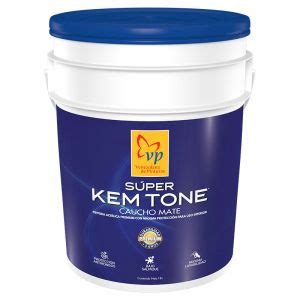 Pintura Blanco Intenso Mate Kem Tone Caucho Vp Clase A Cu Ete De