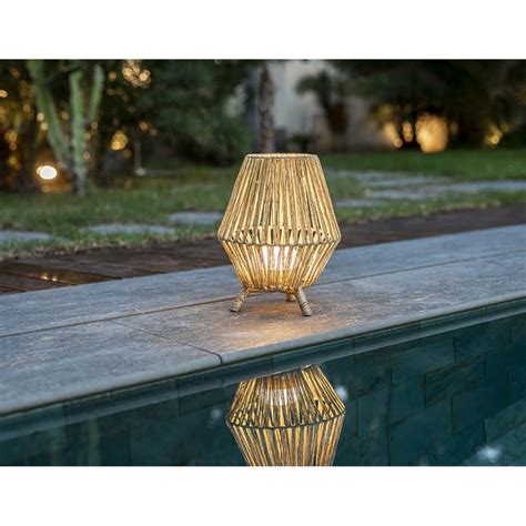 L Mpara De Pie Para Exterior Con Led Integrado Sisine New Garden New