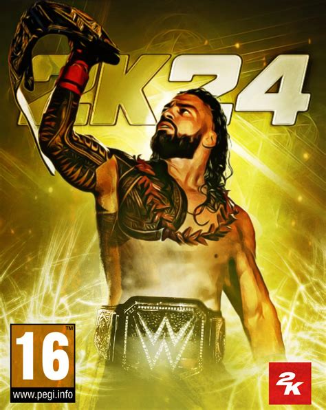 WWE 2K24 ROMAN REIGNS COVER CONCEPT by HEADOFTHETABLEPO5 on DeviantArt