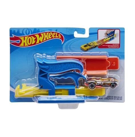 Hot Wheels Set De Joaca Hot Wheels Lansator Portabil Albaastru Si Masinuta Elefant Ro