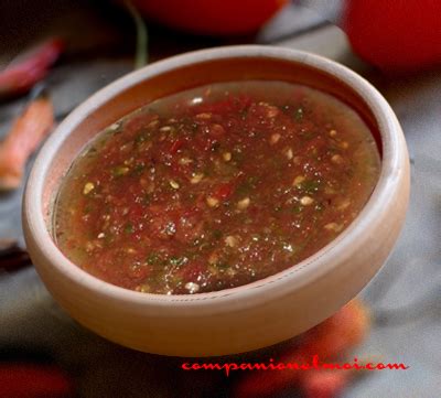 Sauce Bolivienne Pic E Au Companion Companionetmoi