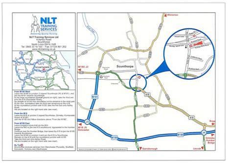 Scunthorpe Map - United Kingdom