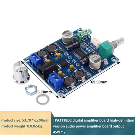 Amplificador Digital Tpa D Bboard Versi N De Alta Definici N Salida