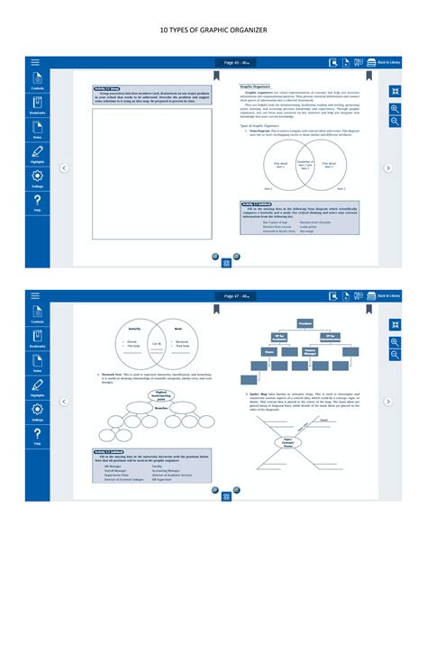 SOLUTION: 10 types of graphic organizer - Studypool