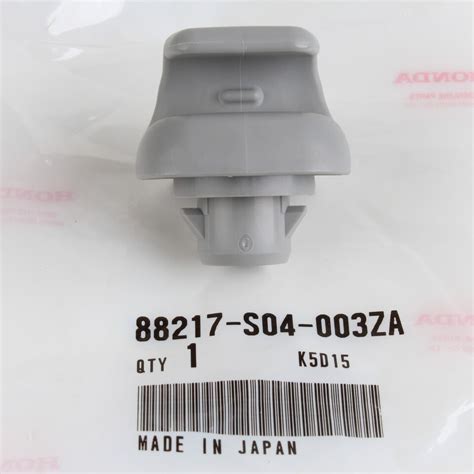 Genuine Oem Honda Sunvisor Clip Gray Clip Qty Pc S Za Ebay