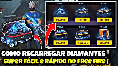 Como Recarregar Diamante No Free Fire Atualizado Como Comprar