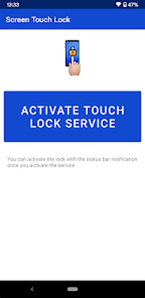 Screen Touch Lock Block for Android - Download