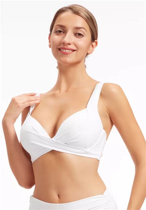 Buy Sunseeker Sunseeker Core Solid D Cup Bikini Top Online