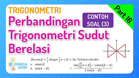 Trigonometri Matematika Kelas 10 • Part 16 Contoh Soal Perbandingan