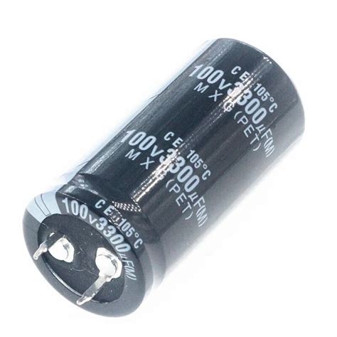 Pcs Uf V Mfd Wv Aluminum Electrolytic Capacitor Mm