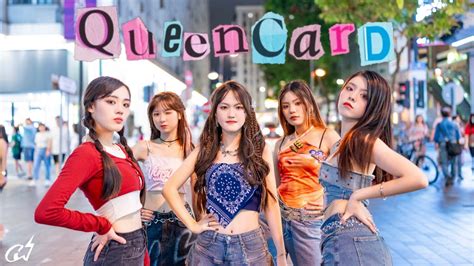 G I DLE 여자 아이들 Queencard Kpop Dance Cover from Hong Kong CW