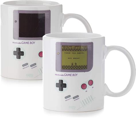 Paladone Game Boy Heat Changing Coffee Mug For Gamers And Coffee