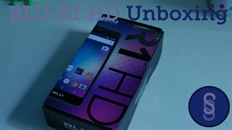 Blu R Hd Unboxing Overview Youtube