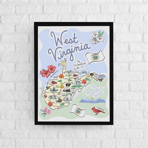 West Virginia Art - Etsy