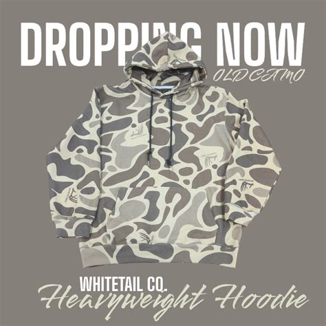 Whitetail Co. Old Camo Heavyweight Hoodie – Whitetail Company