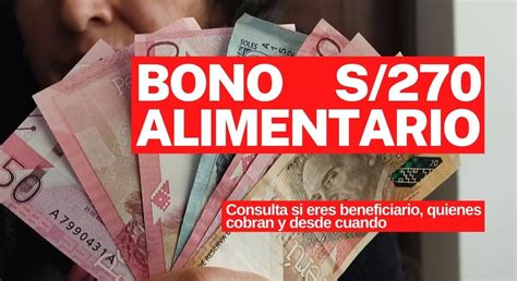 Bono Alimentario Conoce Si Eres Beneficiario Qui Nes Cobran Los S