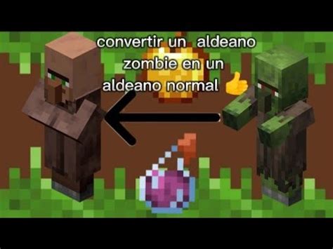 C Mo Convertir Un Aldeano Zombie En Aldeano Normal En Minecraft