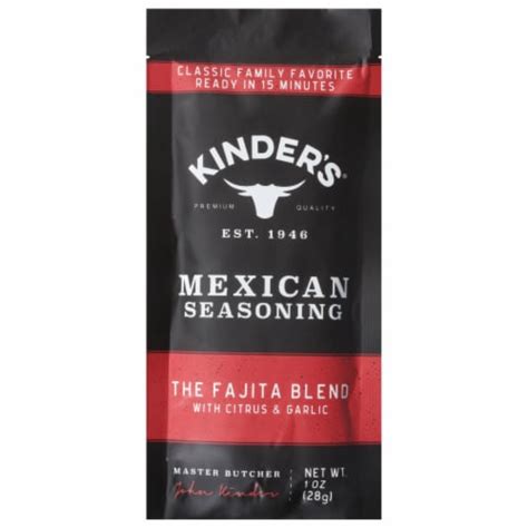 Kinders® The Fajita Blend Mexican Seasoning 1 Oz Kroger