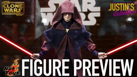 Hot Toys Darth Sidious The Clone Wars Figure Preview Episode