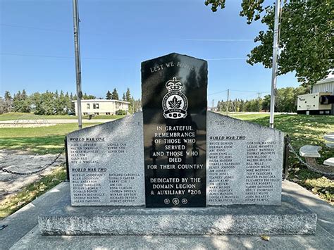 Historic Sites Of Manitoba Domain War Memorial Domain Rm Of Macdonald