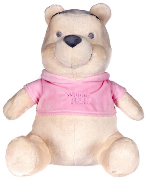 Disney Winnie The Pooh Pink T Shirt Soft Toy Inch