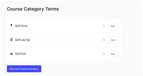 Lesson And Module List Element Course Taxonomies More