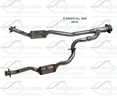 Davico Ford Transit RWD 2021 Direct Fit Catalytic Converter