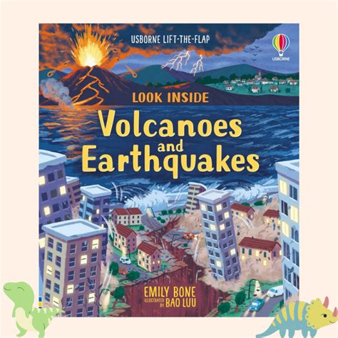 Jual USBORNE Buku Edukasi Anak LOOK INSIDE VOLCANOES AND EARTHQUAKES