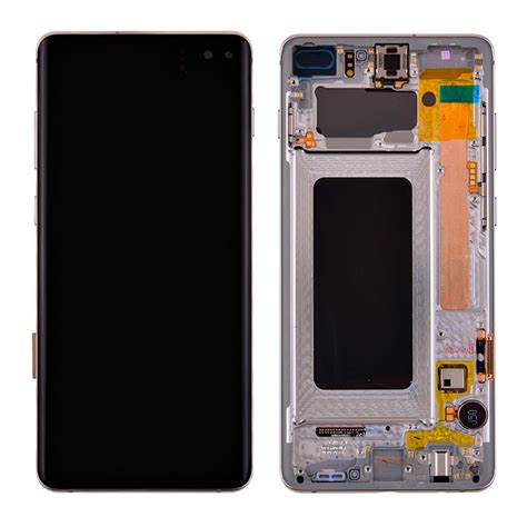 OLED Screen Digitizer With Frame For Samsung Galaxy S10 Plus G975