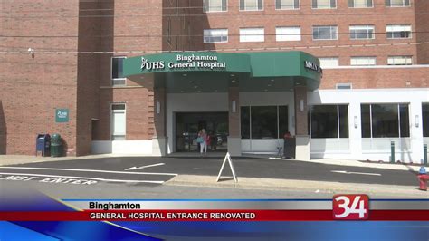 Binghamton General Hospital’s main entrance reopens | WIVT - NewsChannel 34