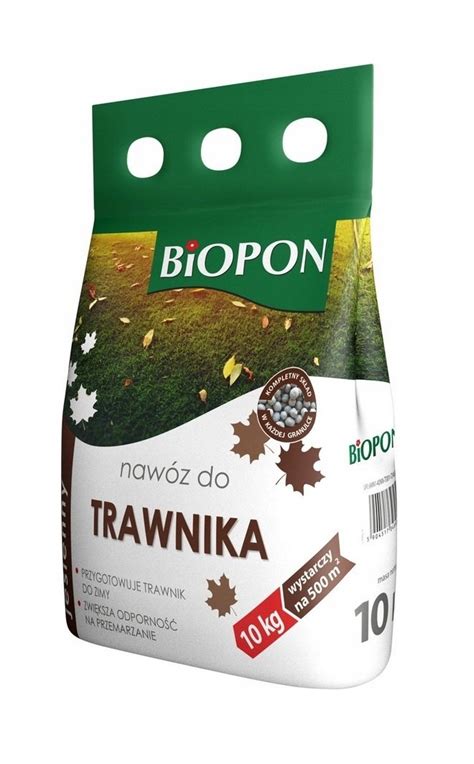 Nawóz Do Trawnika Jesienny Granulat 10 Kg Biopon Sklep EMPIK