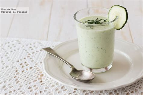 Receta De Crema Fr A De Pepino Yogur Griego Y Menta Directo Al