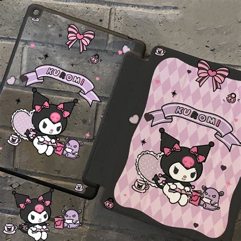 Kuromi Funda Inteligente Kawaii Para Tableta Cubierta Para Ipad Air 3