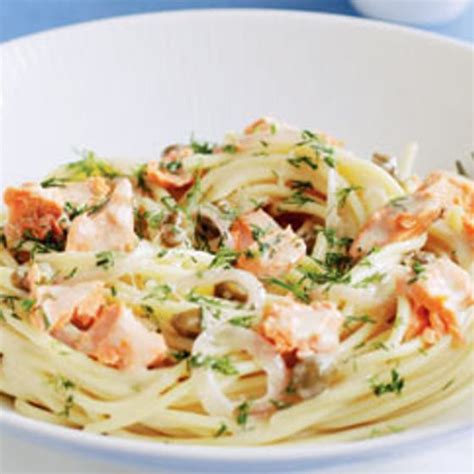 Pasta Met Gerookte Zalm En Dille Jumbo